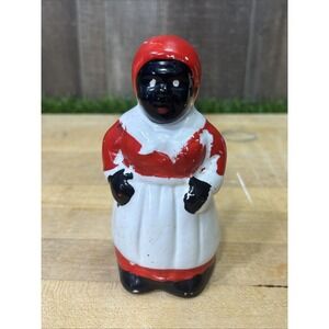 Vintage 1940s Collectible Americana Southern Lady Ceramic Bell